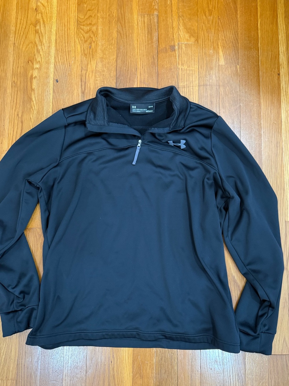 Under Armour Black Men’s Quarter-Zip cold gear